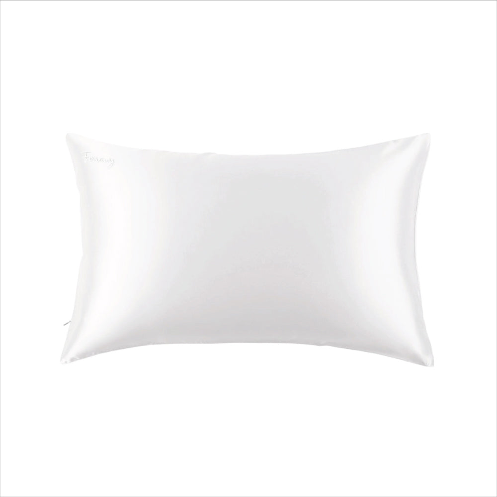 Ferrany Pillowcase Ivory Silk Ferrany London